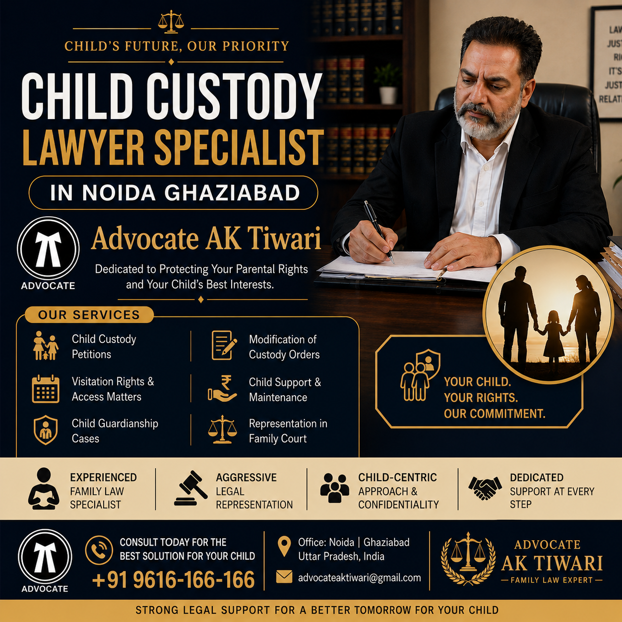 Child Custody Lawyer Specialist in Noida Ghaziabad